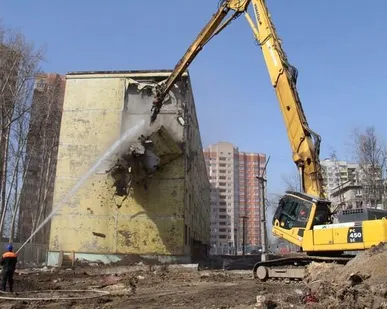 фото Демонтаж зданий