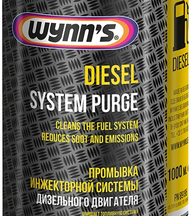 Фото №0 Промывка топливной системы DIESEL SYSTEM PURGE 1л. W89195 WYNN`S