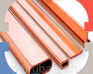 фото Медный профиль М1 ТУ 48-21-737-82