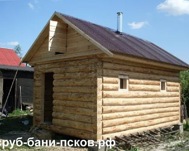 фото Сруб бани 5х3