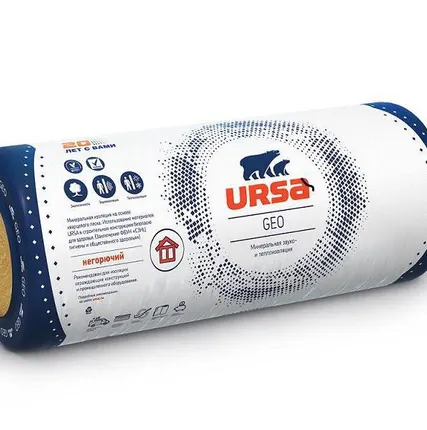 Фото №1 Минвата URSA М11 для полов, стен, кровли