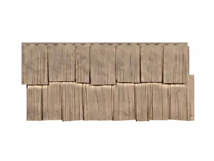 Фото №0 Фасадная панель Техоснастка | Щепа Дуб Урал