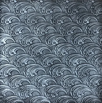 Фото №0 Чугунная плитка "Волна"