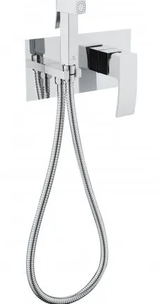 Фото №0 Ganzer Встраиваемый смеситель с гигиеническим душем Ganzer GZ44058 хром