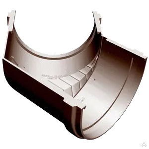 Фото №0 Угловой элемент 135 гр. (шоколад)