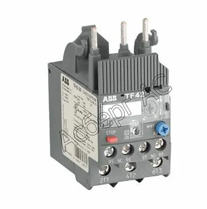 Фото №0 TF42-10 Реле перегрузки тепловое 7.6-10А для контакторов AF09-AF38 ABB, 1SAZ721201R1043