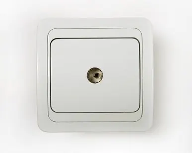 фото Розетка с/у телевизионная белая 2027 Classico АСД 10шт