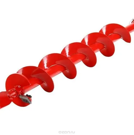 Фото №0 Шнек д/земли 150мм, L=800мм, вал=25,4мм hitachi