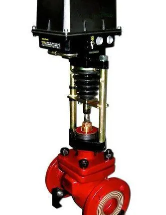 Фото №0 Клапан 25ч945п с ЭИМ типа ST-01 ру16 ду80