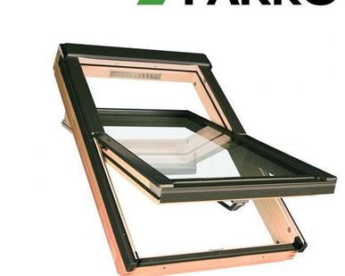 фото Деревянные окна FAKRO FTS-V U2 Вентклапан V-10