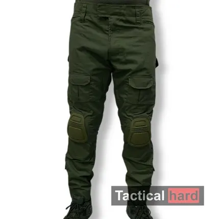 Фото №0 Штаны с наколенниками gen 2 олива