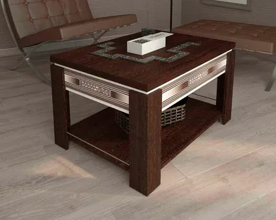 фото Журнальный стол-трансформер Агат 24.10 Венге-Ваниль