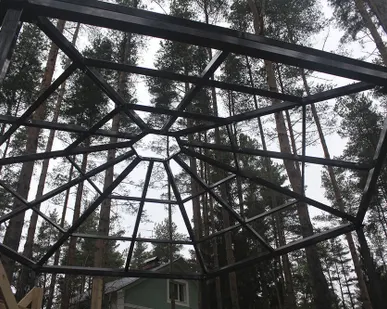 фото Несущие конструкции: беседки