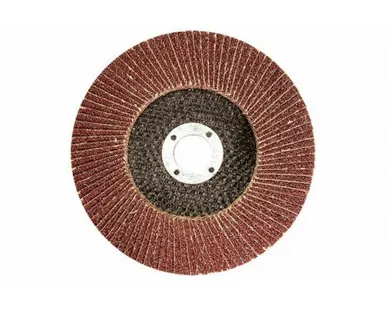 фото Круг лепестковый торцевой, P 100, 125 х 22,2 мм// Matrix