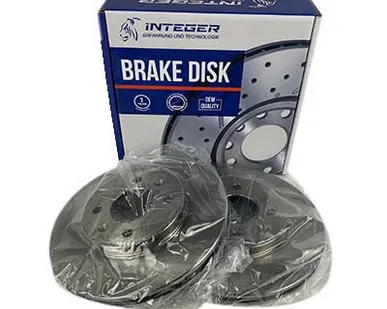 фото INTEGER Диск тормозной перед Solaris/Rio (256*22) (к кт 2шт) ор 517121R000 INTEGER FD1017M