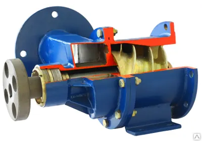 Фото №0 Насос ОДН-120-100-65 оседиагональный шнековый (без эл. двигателя)