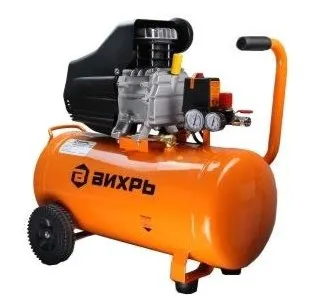 Фото №0 Компрессор масляный прямой привод 74/3/4 Вихрь КМП-300/50, 300 л/мин, бак 50 л, 2 кВт, 8 Бар