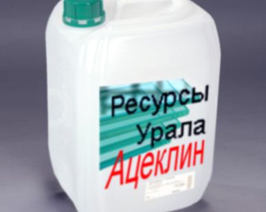 фото Очиститель оборудования от стекольного шлама Reinigung Рейниганг (aceclean ацеклин)