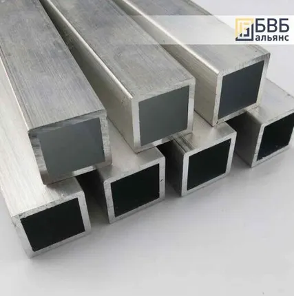Фото №0 Труба алюминиевая квадратная 80х80х2 мм АД31Т1
