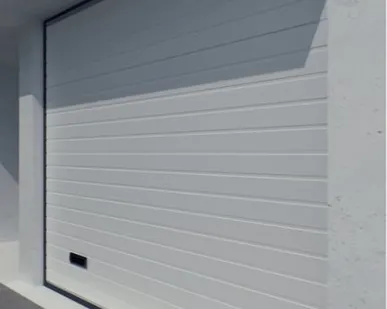 фото Гаражные ворота механические "ALUTECH" TREND, L-гофр