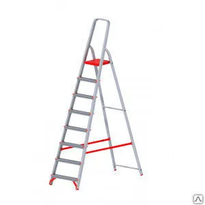 фото Стремянка новая высота 8 ступеней 3110108