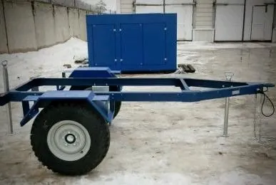 фото Прицеп одноосный без тормозов ПТ 1-1.8 (2511) (1804 КМК)