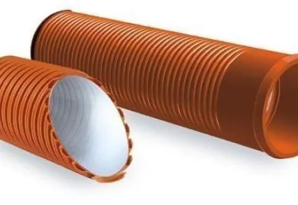 Фото №0 Труба гофрированная канализационная SN16 Ду 400 ПРАГМА (Pragma)