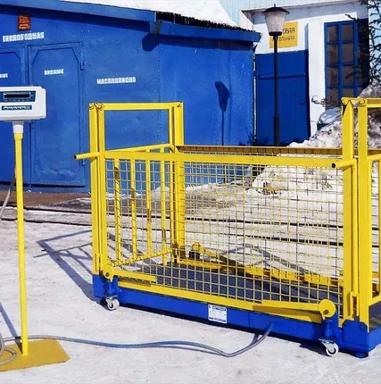 Фото №0 Весы платформенные электронные для взвешивания животных ВЭПС