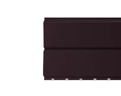 фото Сайдинг Кровля Сервис Брусnika Серо-коричневый 0,45 мм Полиэстер