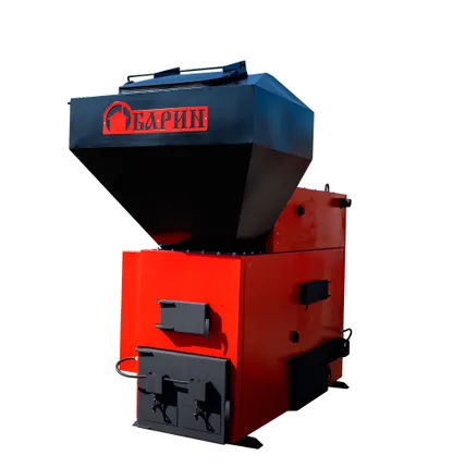 Фото №0 Автоматический котел твердотопливный для отопления Барин КВ - 200Т