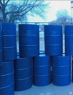 Фото №0 Металлическая Бочка 216 5л 2-сорт с гофрами из по растворителя