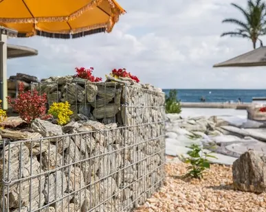 фото Сварная оцинкованная сетка для самостоятельного изготовления габионов Ø4х(50х100) размер 2х3 метра