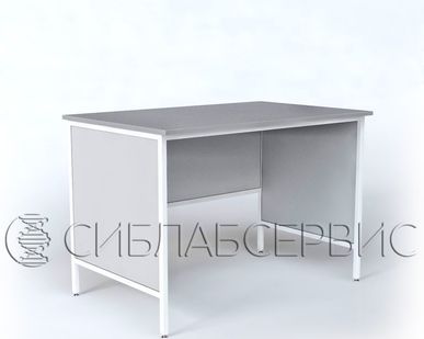фото Стол лабораторный (варианты -с надстройкой, с тумбами, розетками, светом)
