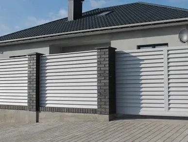 фото Заборы жалюзи