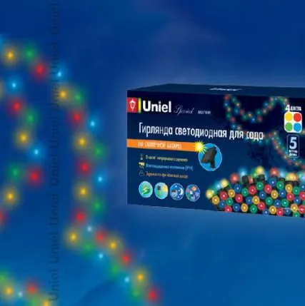 Фото №0 гирлянда садовая USL-C122/PT5000 Садовая гирлянда на солнечной батарее Milkyway. Серия Special