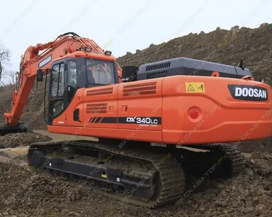 фото Аренда гусеничного экскаватора Doosan DX340LC, Москва