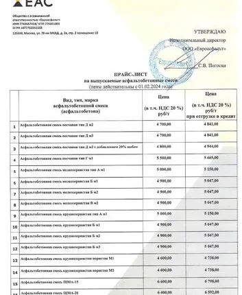 Фото №0 Асфальтобетонная смесь крупнозернистая Б м1