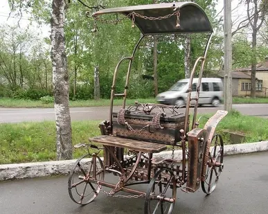фото Мангал кованый
