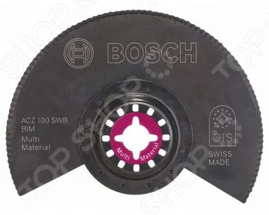 фото Диск пильный сегментный с волнистой заточкой Bosch BIM ACZ 100 SWB
