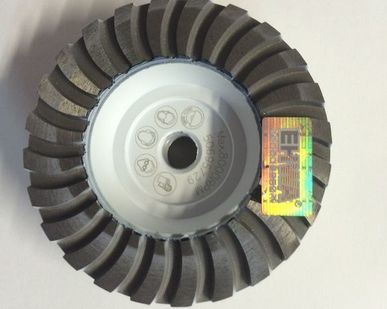 фото Чашка алмазная шлифовальная EHWA R-CUSH ПРЕМИУМ 100 мм M14 MEDIUM № 3 белая