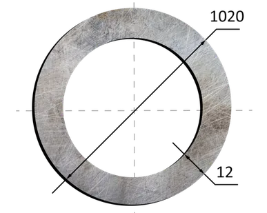 фото Труба восстановленная 1020х12