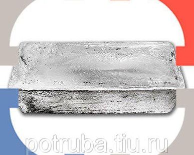 фото Цинковая чушка Ц1