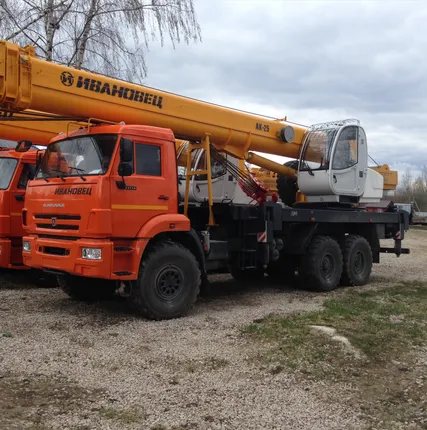 Фото №0 Аренда автокрана 25 тонн Ивановец КС-45717К-3Р