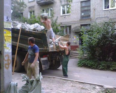 фото Вывоз мусора