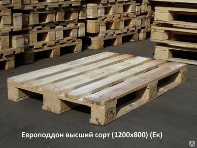 Фото №0 Европоддон б/у высший сорт, 1200х800
