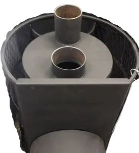 фото Печь для бани«Тайгер Лайт» с закрытой каменкой