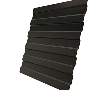 фото Профнастил С-8 0,4 RR 32 темно-коричневый 2 м