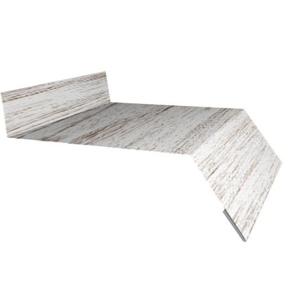 Фото №0 Отлив простой 100 0,45 Print Elite Snow Wood