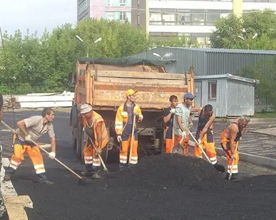 фото Асфальтирование территорий