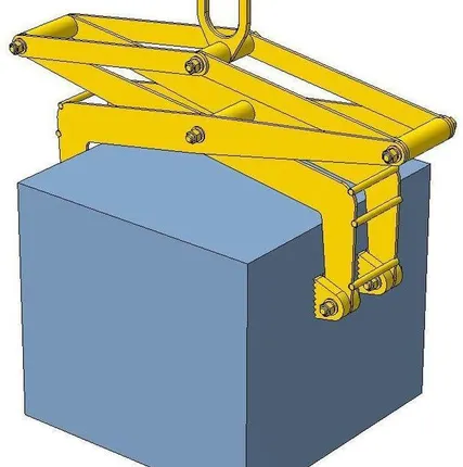 Фото №0 Захват для бордюрного камня